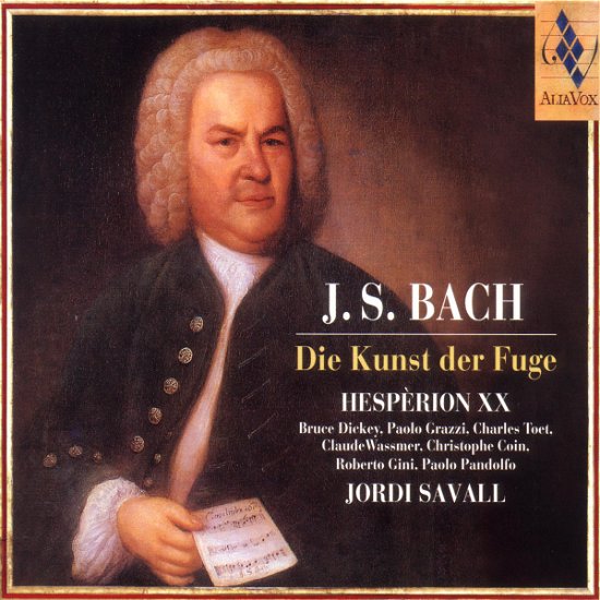 Cover for J. S. Bach · Die Kunst Der Fuge Bwv 10 (CD) (2010)