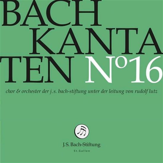 Bach Kantaten No.16 - Johann Sebastian Bach - Musikk - JS BACH STIFTUNG - 7640151160180 - 2. mars 2016