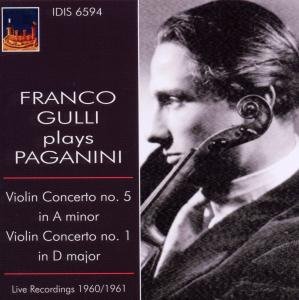 Cover for Paganini / Gulli / Rossi · Franco Gulli Plays Paganini (CD) (2010)