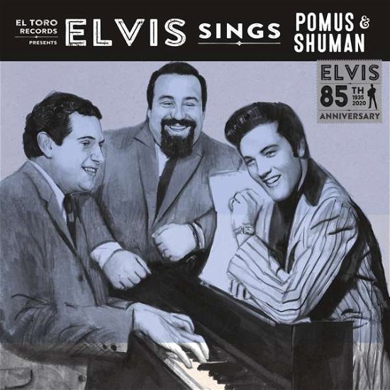 Cover for Elvis Presley · Sings Pomus &amp; Shuman (Cololred) (LP) (2020)