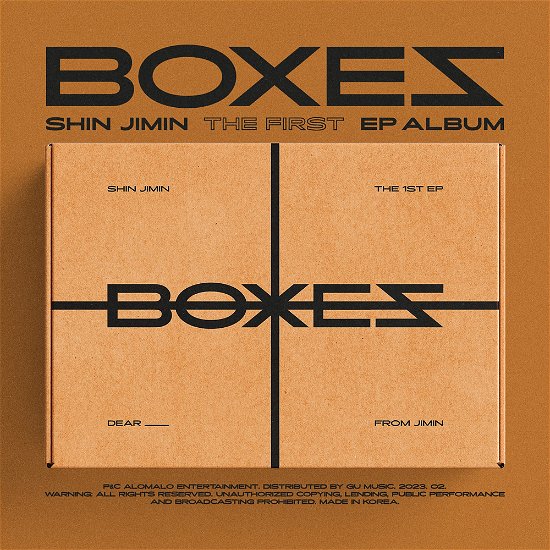 Boxes - SHIN JIMIN - Musique - ALOMALO - 8809696009180 - 3 mars 2023