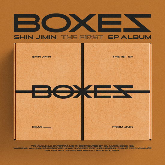 Cover for SHIN JIMIN · Boxes (CD) (2023)