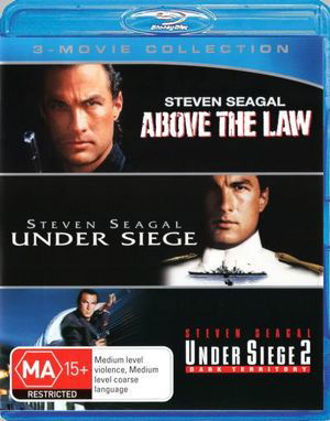 Cover for Steven Seagal · Above the Law / Under Siege / Under Siege 2 (Blu-Ray) (2012)