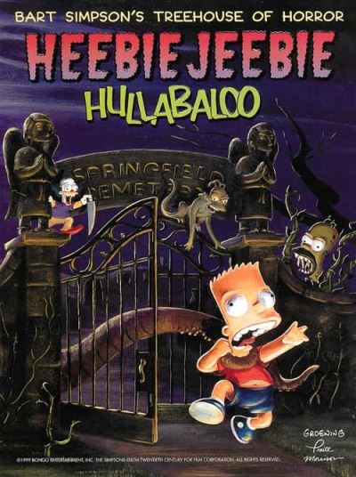 Cover for Matt Groening · Heebie Jeebie Hullaballoo (Heebie Jeebie Hullabaloo) - Bart Simpson's Treehouse of Horror (Paperback Book) (1999)