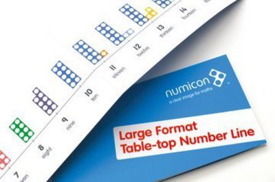 Numicon: Large Format Table Top Number Line - Numicon - Oxford University Press - Koopwaar - Oxford University Press - 9780198487180 - 1 april 2001