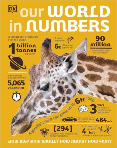 Cover for Dk · Our World in Numbers: An Encyclopedia of Fantastic Facts - DK Our World in Numbers (Hardcover Book) (2022)