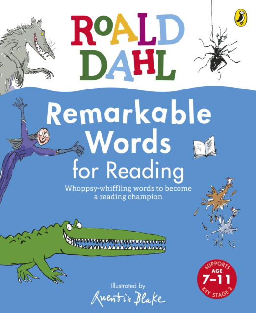 Cover for Roald Dahl · Roald Dahl Remarkable Words for Reading - Roald Dahl’s Words for… (Hardcover Book) (2026)