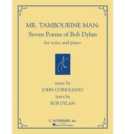 Corigliano Mr Tambourine Man Vcepf -  - Muu - OMNIBUS PRESS - 9780634048180 - lauantai 1. helmikuuta 2003