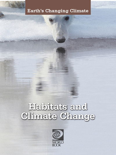 Cover for Gonzalez, Echo Elise, Ricciutti, Edward · Habitats and Climate Change (Book) (2019)