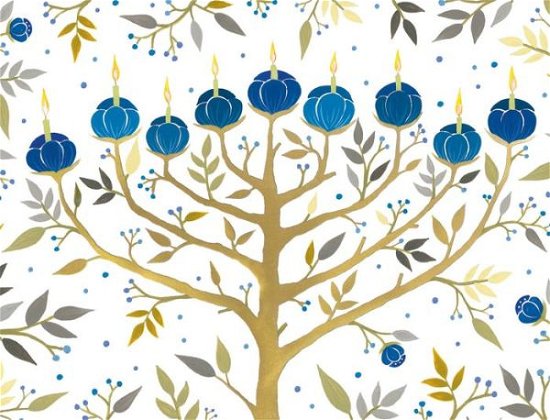 Chanukah Tree of Lights Holiday Embellished Notecards - Ana Victora Calderon - Bücher - Galison - 9780735341180 - 16. September 2014