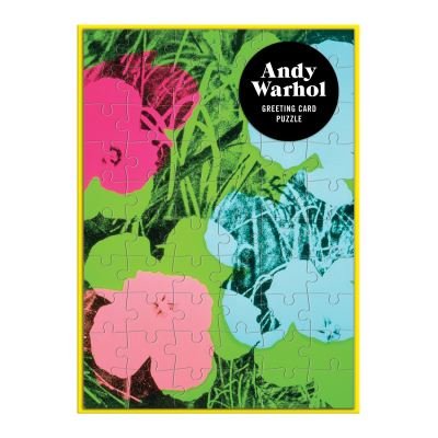 Cover for Andy Warhol Galison · Andy Warhol Flowers Greeting Card Puzzle (GAME) (2021)