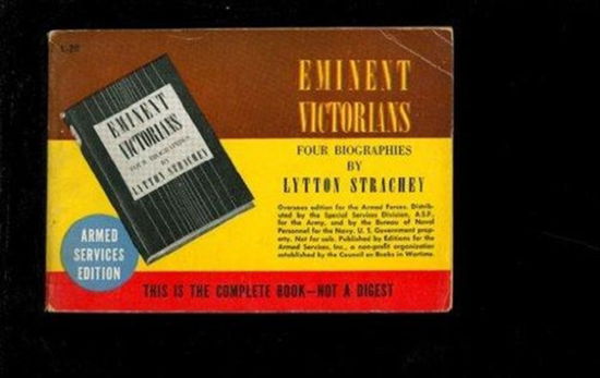 Cover for Lytton Strachey · Eminent Victorians (Hardcover Book) [New edition] (1989)