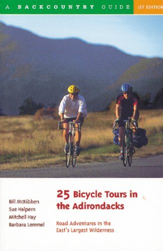 Cover for Sue Halpern · 25 Bicycle Tours in the Adirondacks: Road Adventures in the East's Largest Wilderness - 25 Bicycle Tours (Paperback Book) (1996)