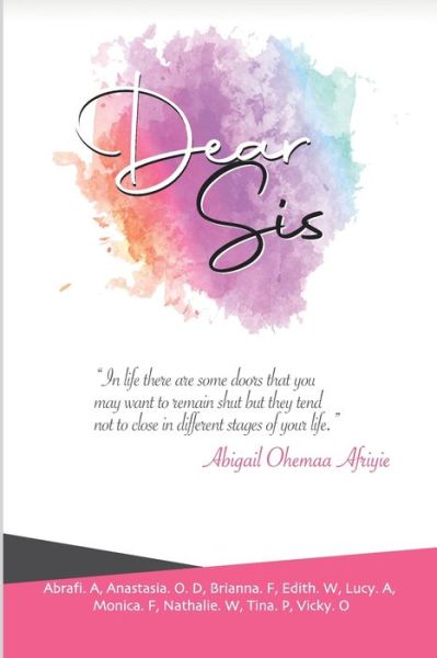 Cover for Lucy Ahatty · Dear Sis (Paperback Book) (2021)