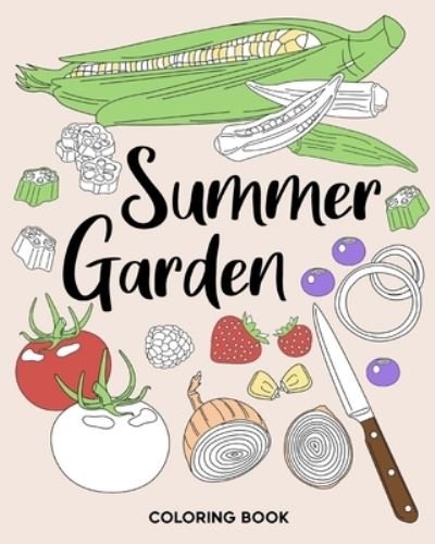 Cover for Paperland · Summer Garden Coloring Book (Buch) (2024)