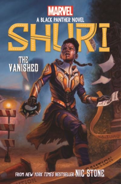 Cover for Nic Stone · The Vanished (Shuri: A Black Panther Novel #2) (Hardcover Book) (2021)