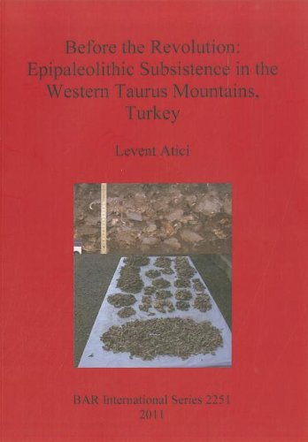 Cover for Levent Atici · Before the Revolution: Epipaleolithic Subsistence in the Western Taurus Mountains, Turkey (Bar International) (Paperback Book) (2011)