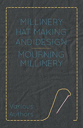 Cover for Millinery Hat Making and Design - Mourning Millinery (Paperback Book) (2010)