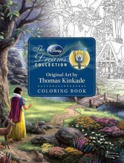 Cover for Thomas Kinkade · Disney Dreams Collection Thomas Kinkade Studios Coloring Boo (Paperback Bog) (2017)