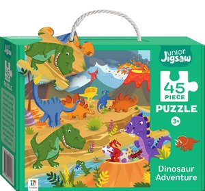 Cover for Hinkler Pty Ltd · Junior Jigsaw: Dinosaur Adventure - Dinosaurs (GAME) (2019)