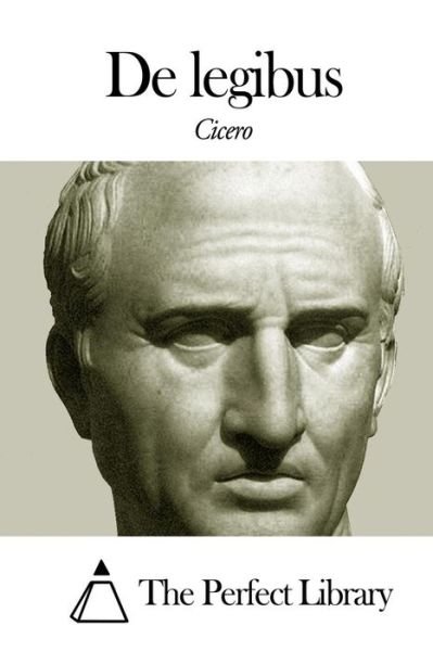 Cover for Cicero · De Legibus (Paperback Bog) (2014)