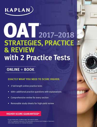 Cover for Kaplan Test Prep · Kaplan Test Prep:OAT 2017-2018 Strategi (Buch) [Revised edition] (2016)