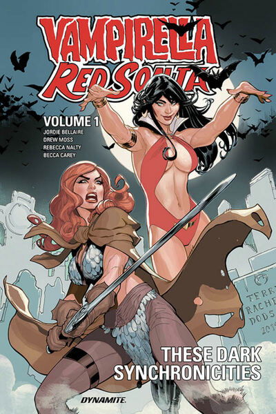 Cover for Jordie Bellaire · Vampirella / Red Sonja Volume 1: These Dark Synchronicities - VAMPIRELLA RED SONJA TP (Paperback Book) (2021)