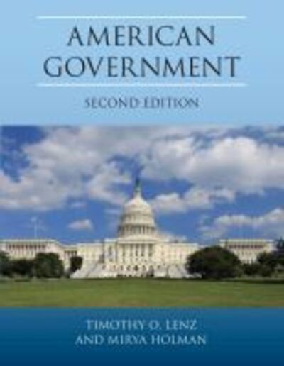 Cover for Timothy O. Lenz · American Government, Second Edition (Book) (2018)