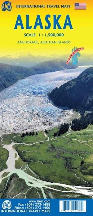 Cover for ITM Publications · International Travel Maps: Alaska (Innbunden bok) (2021)