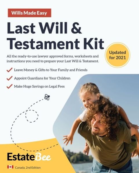 Cover for Estatebee · Last Will &amp; Testament Kit - 2022, Canadian Edition (Paperback Bog) (2021)