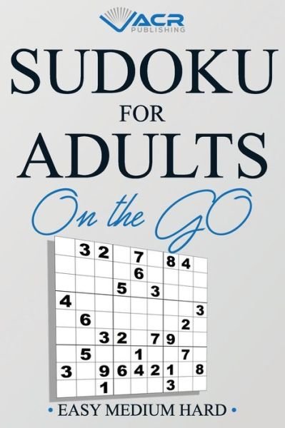 Cover for Acr Publishing · Sudoku for Adults on the Go (Pocketbok) (2018)