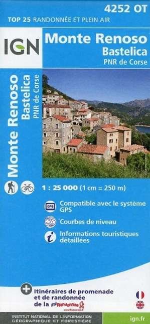 Cover for Ign · IGN TOP25: Monte Renoso - Bastelica, Parc National de Corse (Tryksag) (2015)