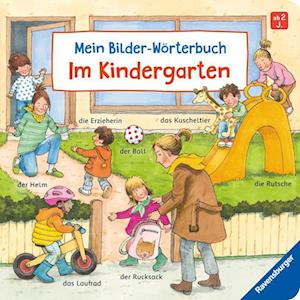 Cover for Susanne Gernhäuser · Mein Bilder-Wörterbuch: Im Kindergarten (Book) (2024)