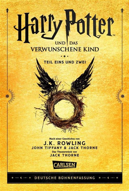 Cover for J. K. Rowling · Harry Potter und das verwunschene Kind. Teil eins und zwei (Gebundenes Buch) (2021)