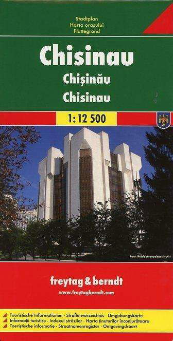 Cover for Freytag-berndt Und Artaria Kg · Freytag Berndt Stadtpl. Chisinau (Map) (2007)