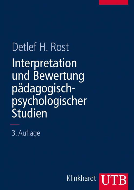Cover for Rost · Interpretation und Bewertung pädag (Bok)