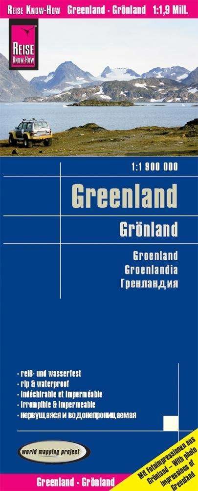 Greenland (1:1.900.000) - Reise Know-How - Bøger - Reise Know-How Verlag Peter Rump GmbH - 9783831774180 - 29. oktober 2018