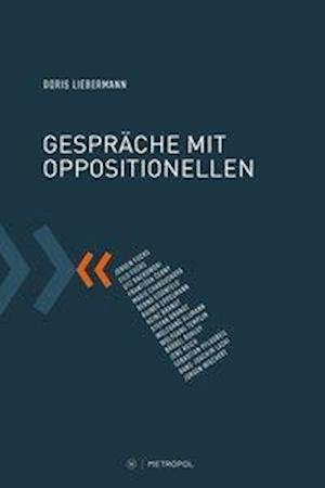 Cover for Liebermann · Gespräche mit Oppositionelle (Book)