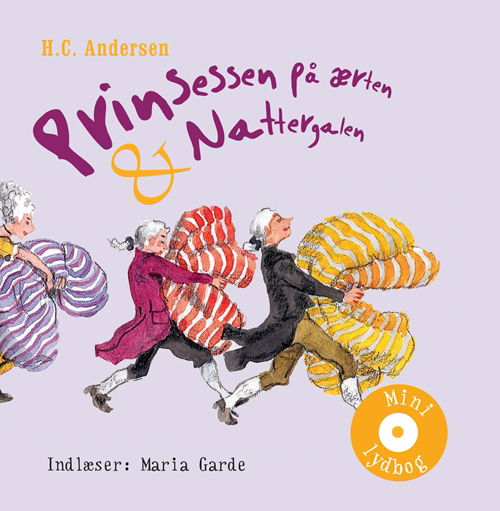 Cover for H.C. Andersen · Gyldendals mini lydbøger for børn: Prinsessen på ærten &amp; Nattergalen (CD) [2. Painos] (2010)