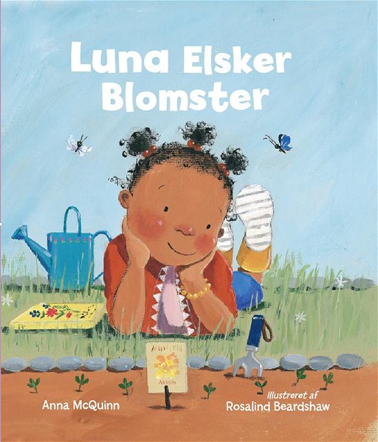 Cover for Anna McQuinn · Luna elsker blomster (Gebundesens Buch) [1. Ausgabe] (2015)
