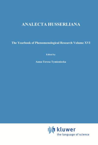 Ann-teresa Tymieniecka · Soul and Body in Husserlian Phenomenology: Man and Nature - Analecta Husserliana (Hardcover Book) [1983 edition] (1983)