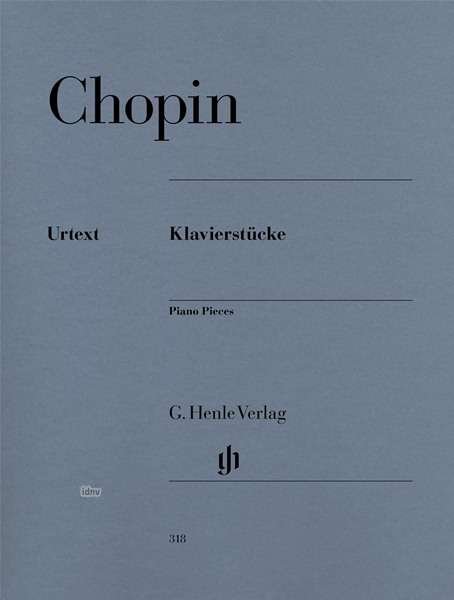 Klavierstücke.HN318 - F. Chopin - Books - SCHOTT & CO - 9790201803180 - April 6, 2018