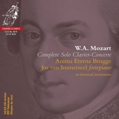 Complete Piano Concertos - Mozart / Anima Eterna - Musiikki - CHANNEL CLASSICS - 0723385068181 - 2018