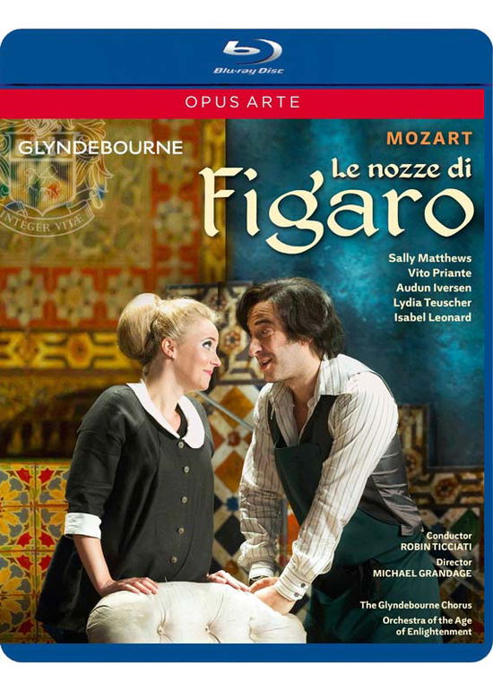 Cover for Wolfgang Amadeus Mozart · Le Nozze Di Figaro (Blu-Ray) (2013)