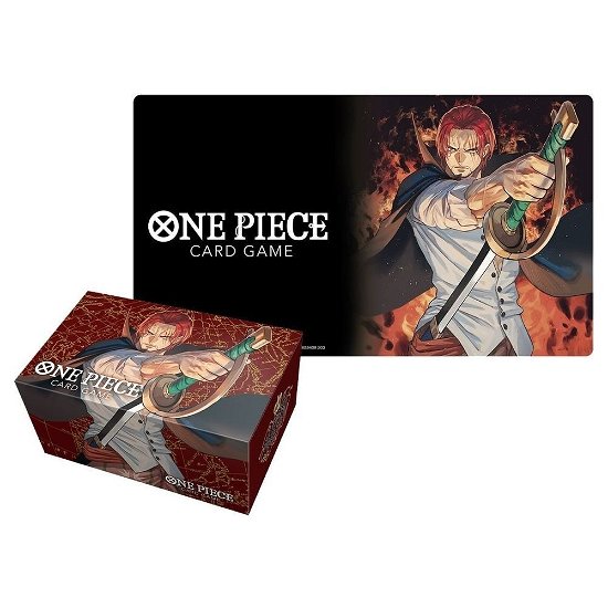 Cover for One Piece: Bandai · Card Game Playmat And Storage Box Set - Shanks (MERCH)