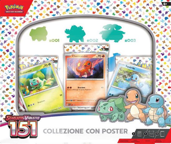 Cover for Pokemon · Collezione Con Poster Scarlatto E Violetto 151 (MERCH)