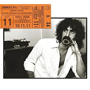 Cover for Frank Zappa &amp; The Mothers of Invention · Carnegie Hall (CD) (2020)