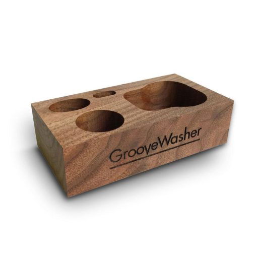 Walnut Display Block - Groovewasher - Merchandise -  - 0856723007181 - November 24, 2017