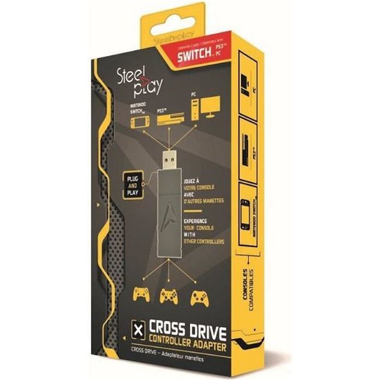 Steelplay - Cross Drive Controller Adapter - Steelplay - Jeux -  - 3760210991181 - 