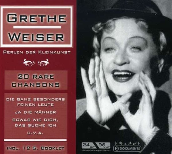 Cover for Grethe Weiser · Perlen Der Kleinkunst (CD) [Digipak] (2011)